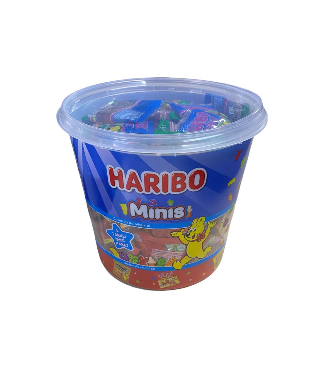 Haribo Minis Karışık Jelibon 10 Gr x 100 Adet