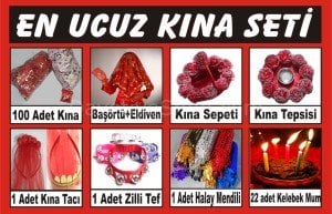 En Ucuz Kına Gecesi Seti