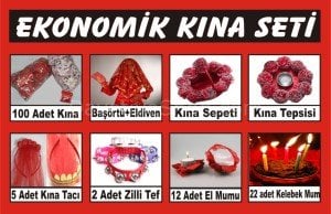 Ekonomik Kına Gecesi Seti