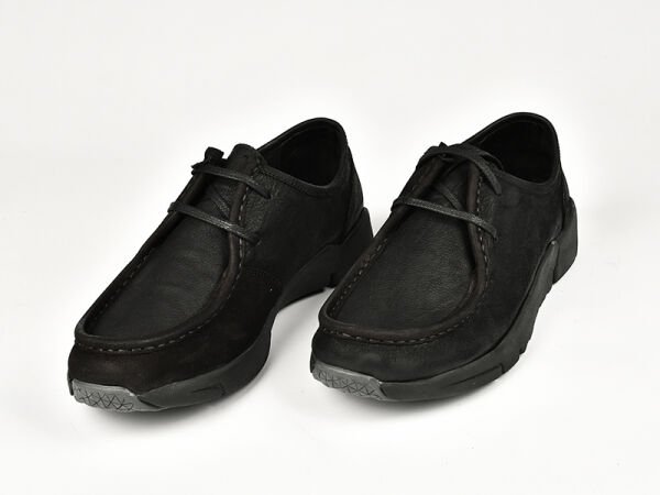 TNL 224197 Siyah Nubuk Deri Casual Erkek Ayakkabı