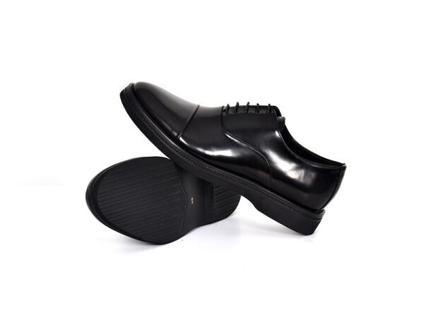 TNL 3159 Siyah Açma Deri Eva Taban Bağcıklı Model Erkek Ayakkabı
