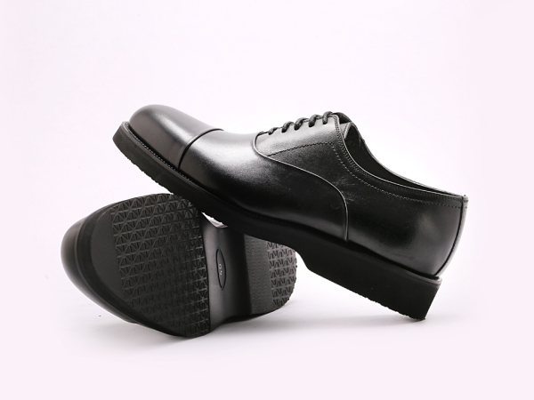 TNL 075 Siyah Antik Deri, Eva Taban, Bağcıklı Erkek Ayakkabı