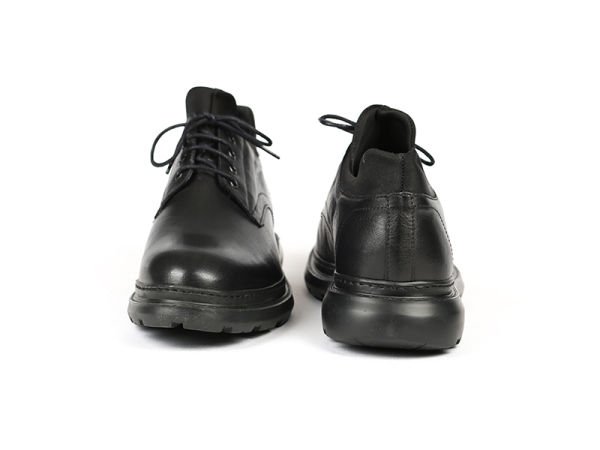 TNL 235277 Siyah Antik Deri Eva Taban Erkek Ayakkabı