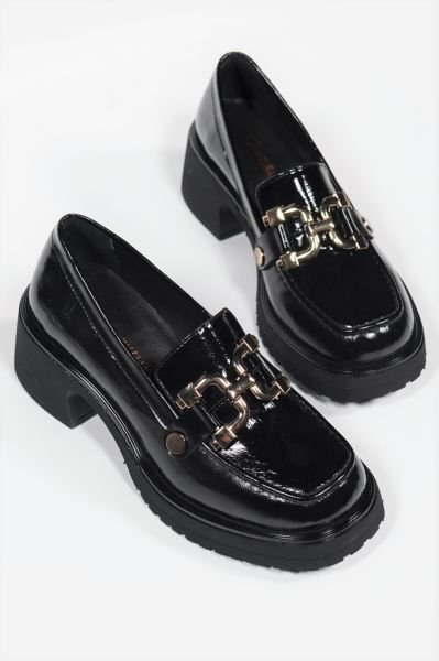 KADIN SİYAH RUGAN LOAFER