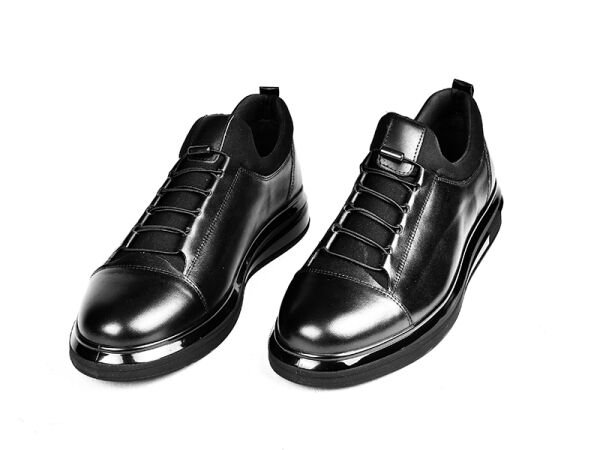 TNL 2045 Siyah Antik Deri Erkek Ayakkabı