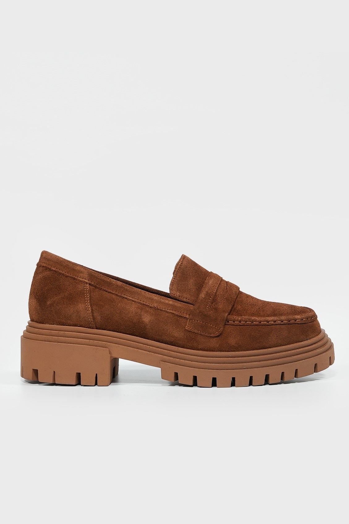 KADIN TABA SÜET LOAFER