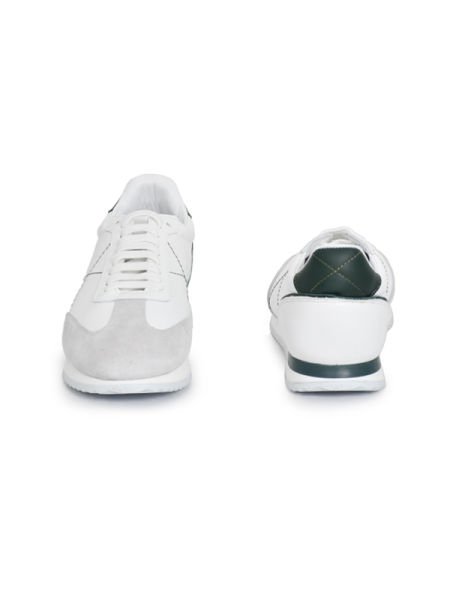 TNL 804 Beyaz Antik Deri, Eva Taban Spor Erkek Ayakkabı