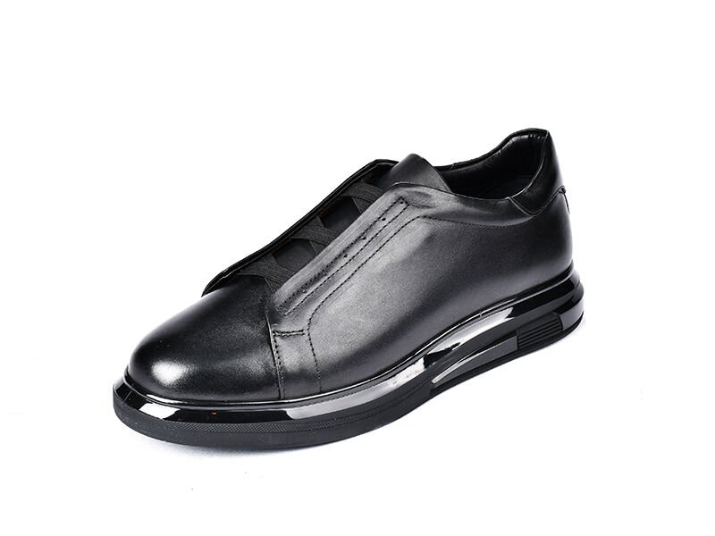 TNL 2208 Siyah Antik Deri Erkek Ayakkabı