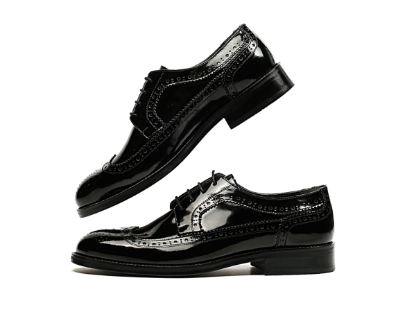 TNL 930 Siyah, Açma Deri, Hakiki Kösele, Bağcıklı Erkek Ayakkabı