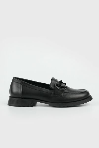 KADIN SİYAH LOAFER