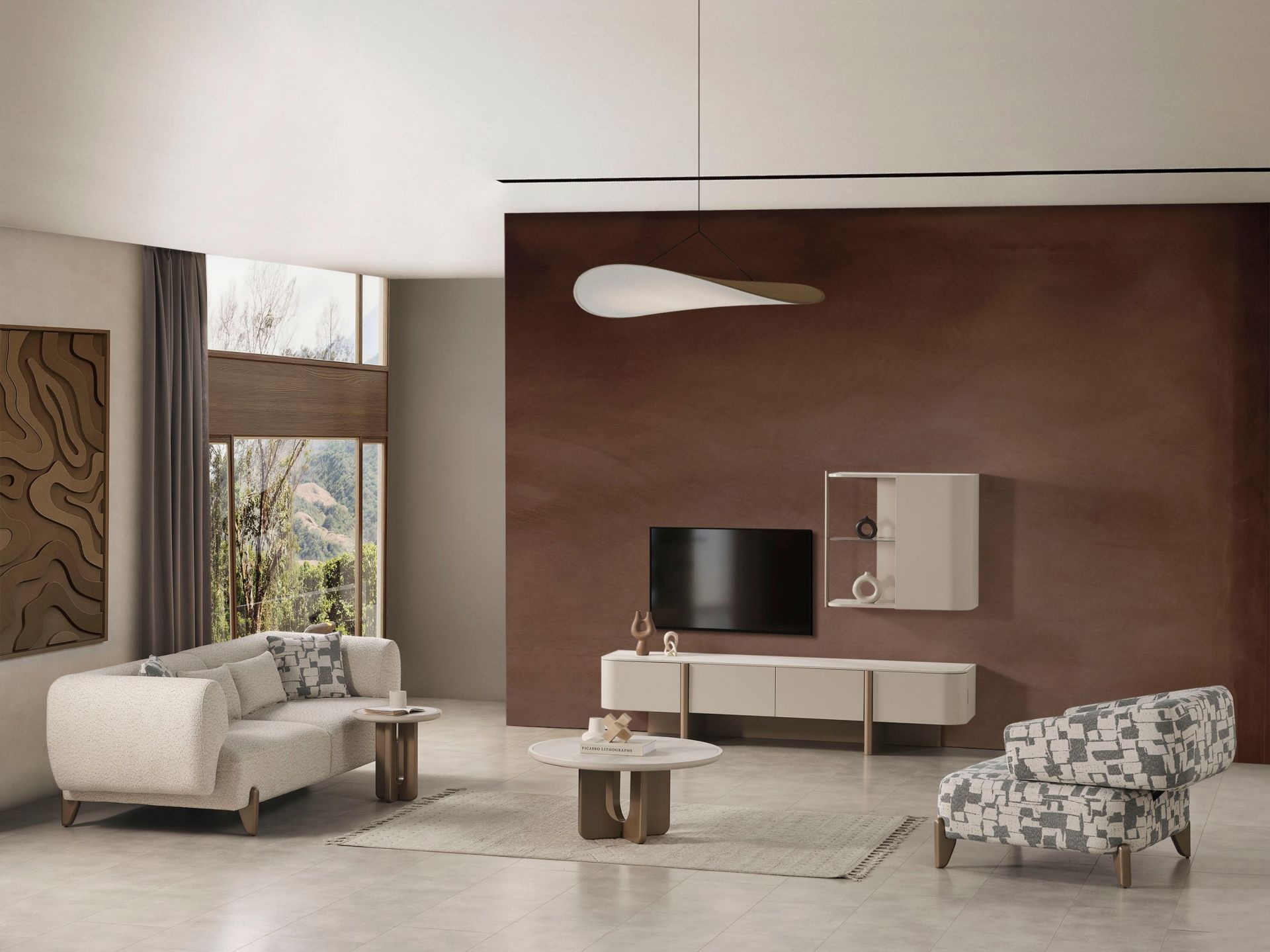 Ahuse (bronz) Tv Ünitesi