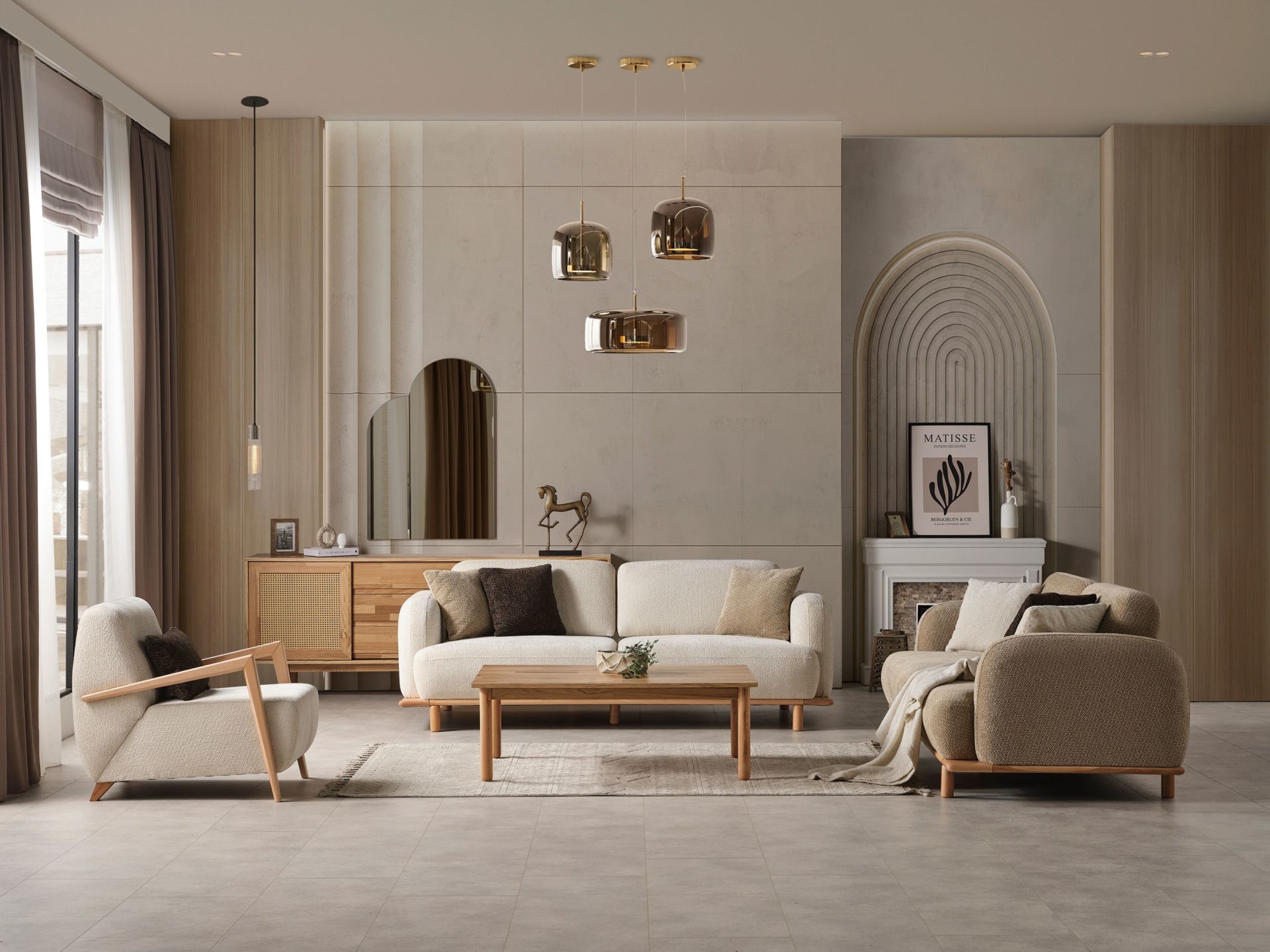 Bohemje Koltuk Takımı