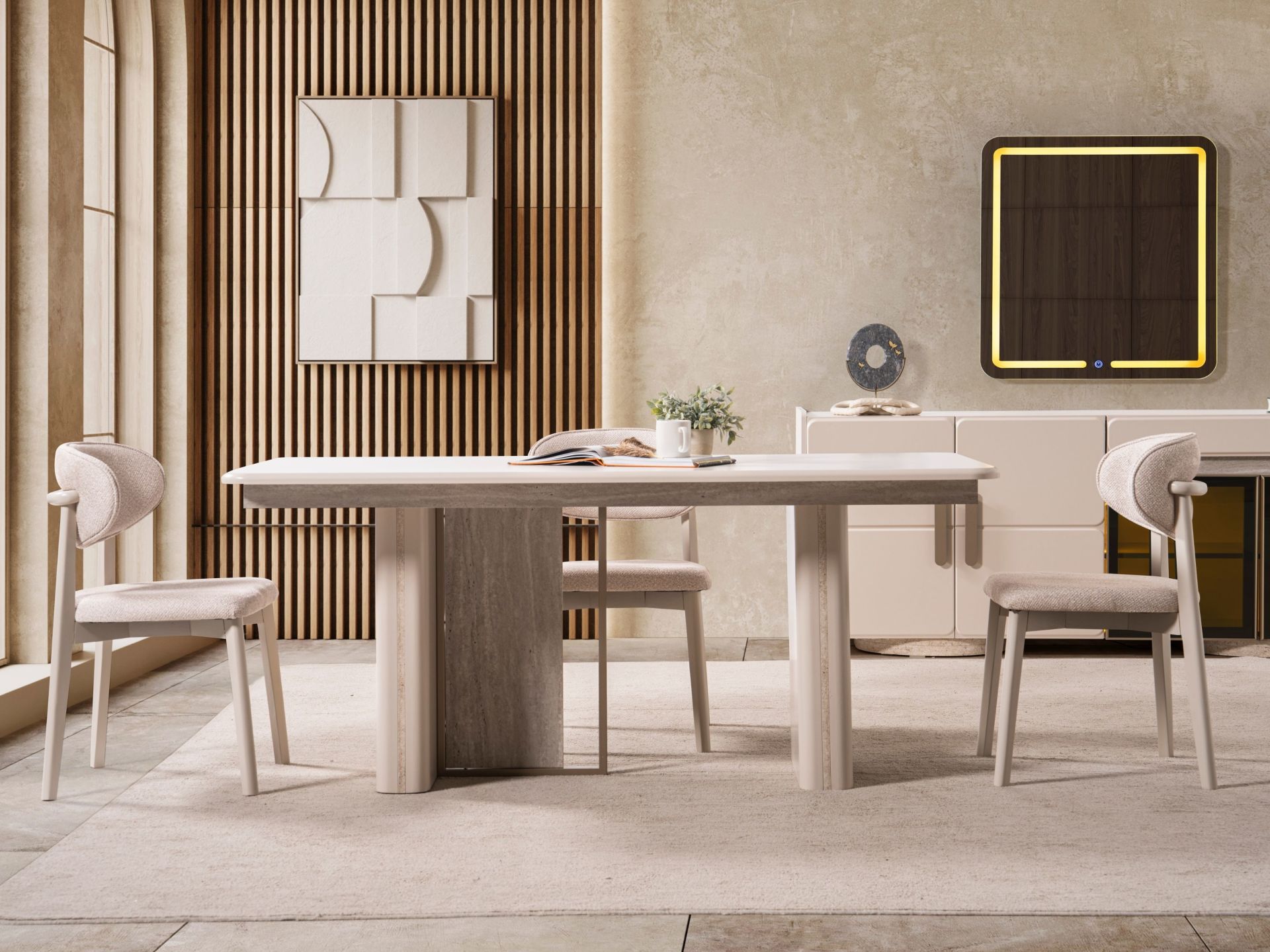 Relax Yemek Odası ( Masa + 6 sandalye )