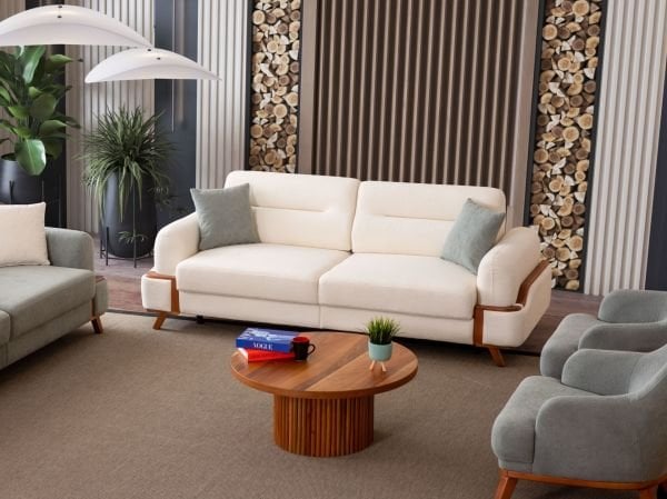 Resital Koltuk Takımı ( mavi 3+3+1 )