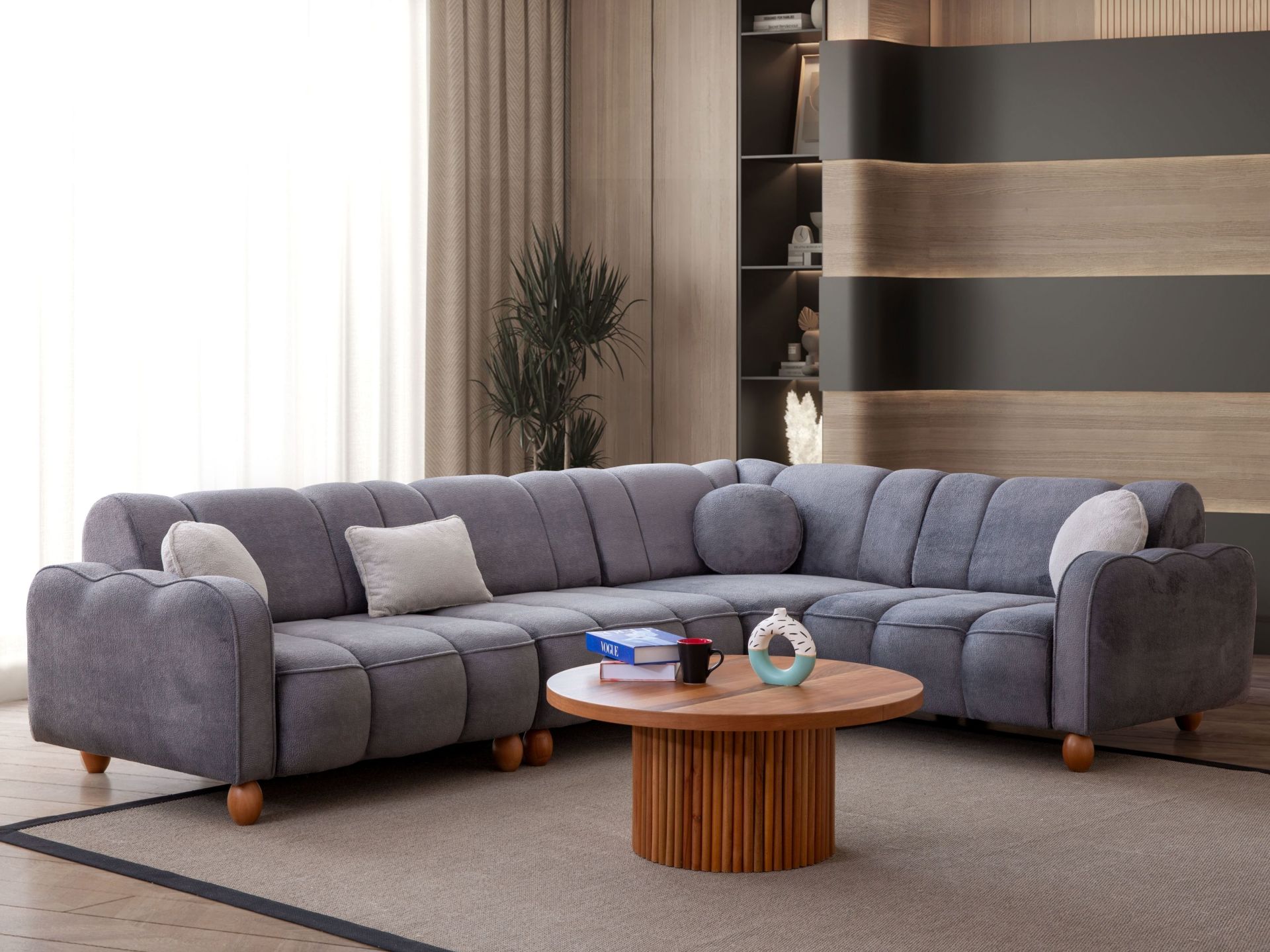 Turkuaz Köşe Koltuk