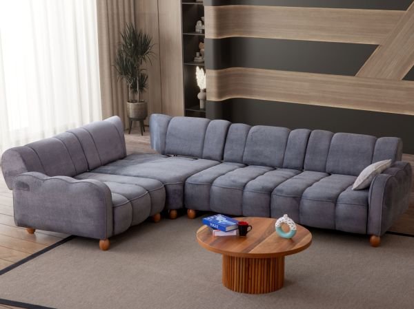 Turkuaz Köşe Koltuk