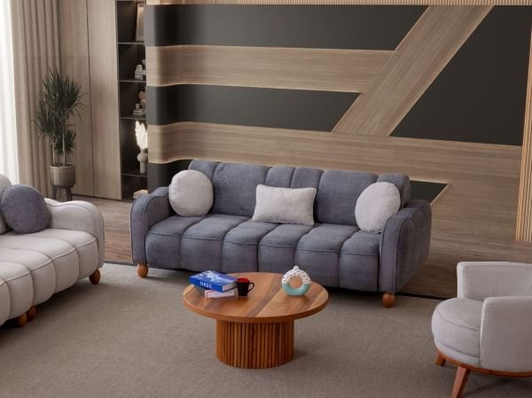 Turkuaz Koltuk Takımı (3+3+1)