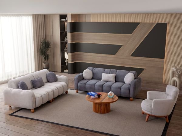 Turkuaz Koltuk Takımı ( 3+1 )