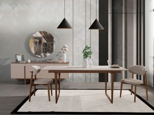 Süpriz Yemek Odası ( masa + 6 sandalye )