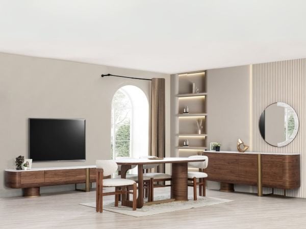 Romana Yemek Odası ( masa + 6 sandalye )