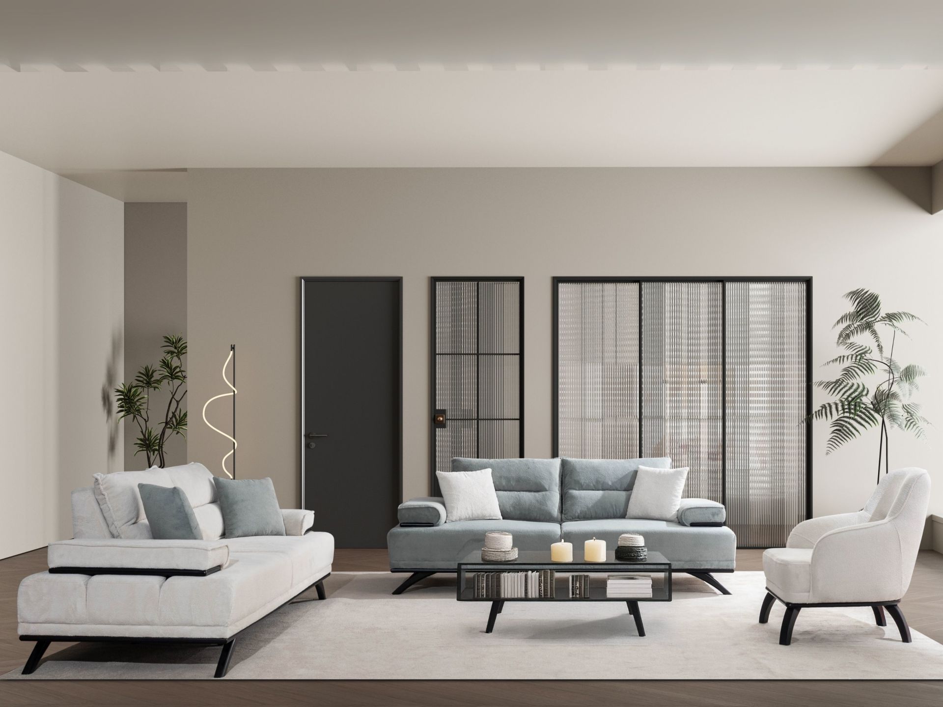 Pırlanta Koltuk Takımı ( 3+3+1 )