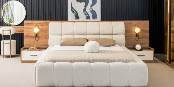 Zenna Yatak Odası Takımı(Karyola)