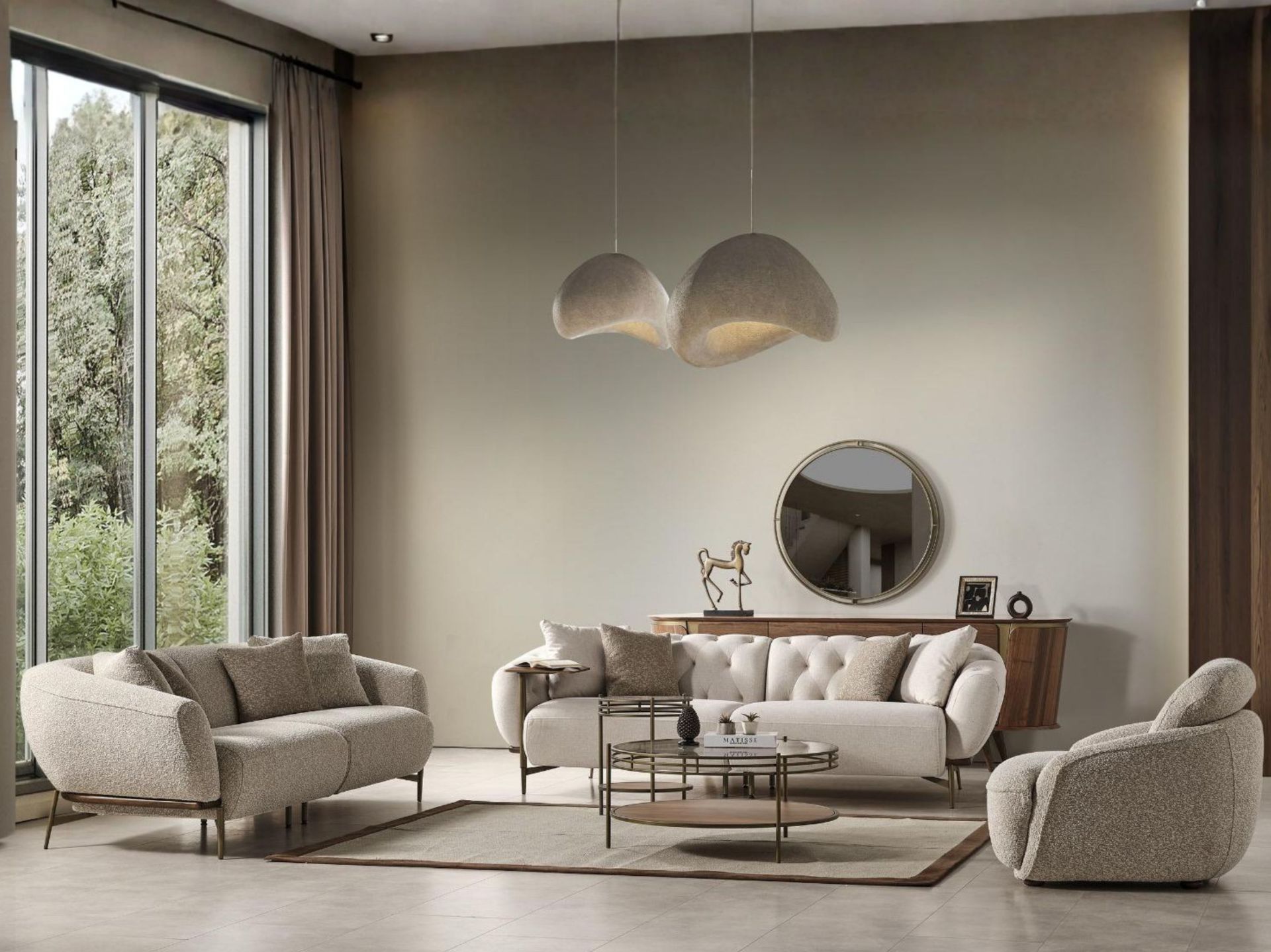 Meva Koltuk Takımı ( 3+3+1)