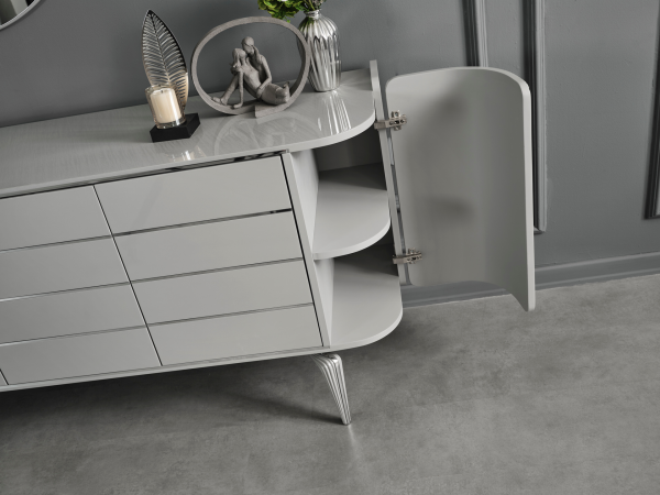 Karya Gümüş Yemek Odası(Konsol)