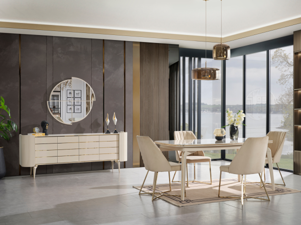 Karya Gold Yemek Odası Takımı