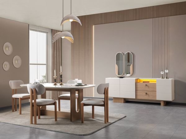 Golf Yemek Odası ( masa + 6 sandalye )