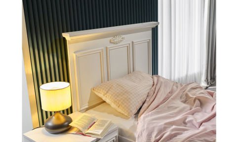 İskenderiye 100*200 cm Tek Kişilik Başlıklı Baza