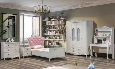 Sude Genç Odası Başlıklı Karyola