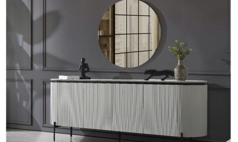 Tesla Plus  Yemek Odası Konsol(Mermer)