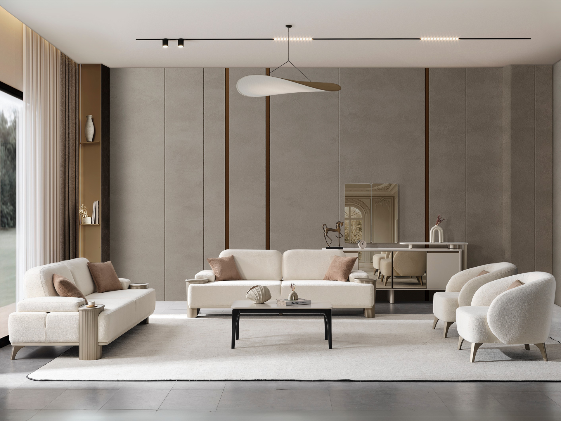 Zühre Koltuk Takımı(3+3+1)