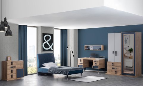 Babil Genç Odası Aynalı Şifonyer