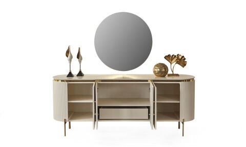 Tesla Luxury Yemek Odası Takımı