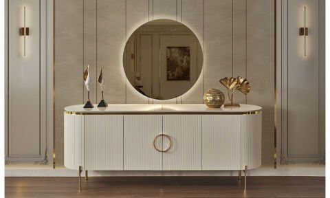 Tesla Luxury Yemek Odası Konsol