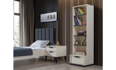 Kolezyum Ay Genç Odası(120*200 Başlıklı Karyola)