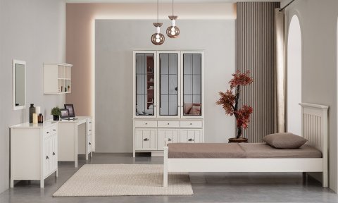 Gize Genç Odası 100*200 cm Tek Kişilik Başlıklı Baza