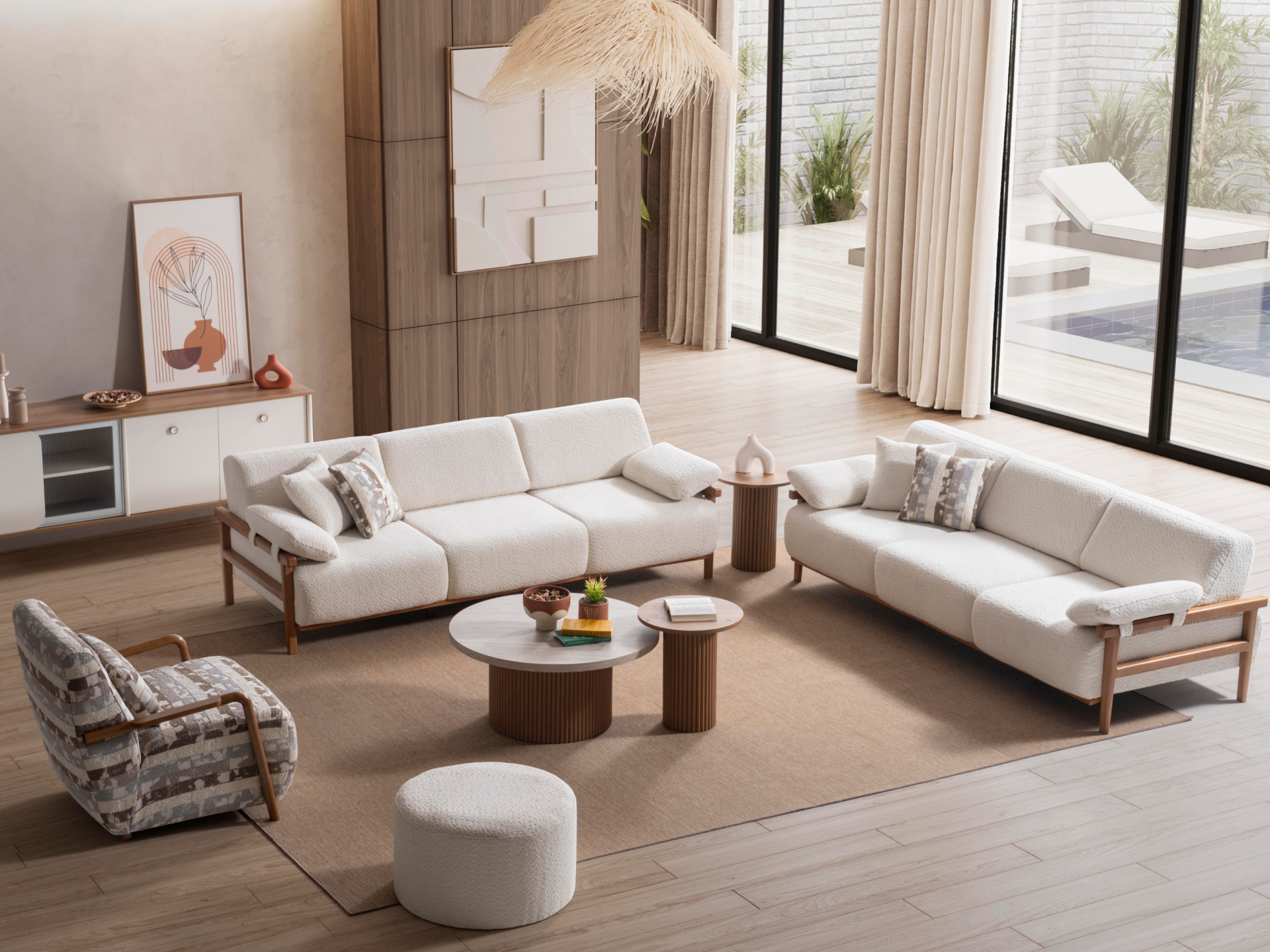 Virjin Koltuk Takımı(3+1)