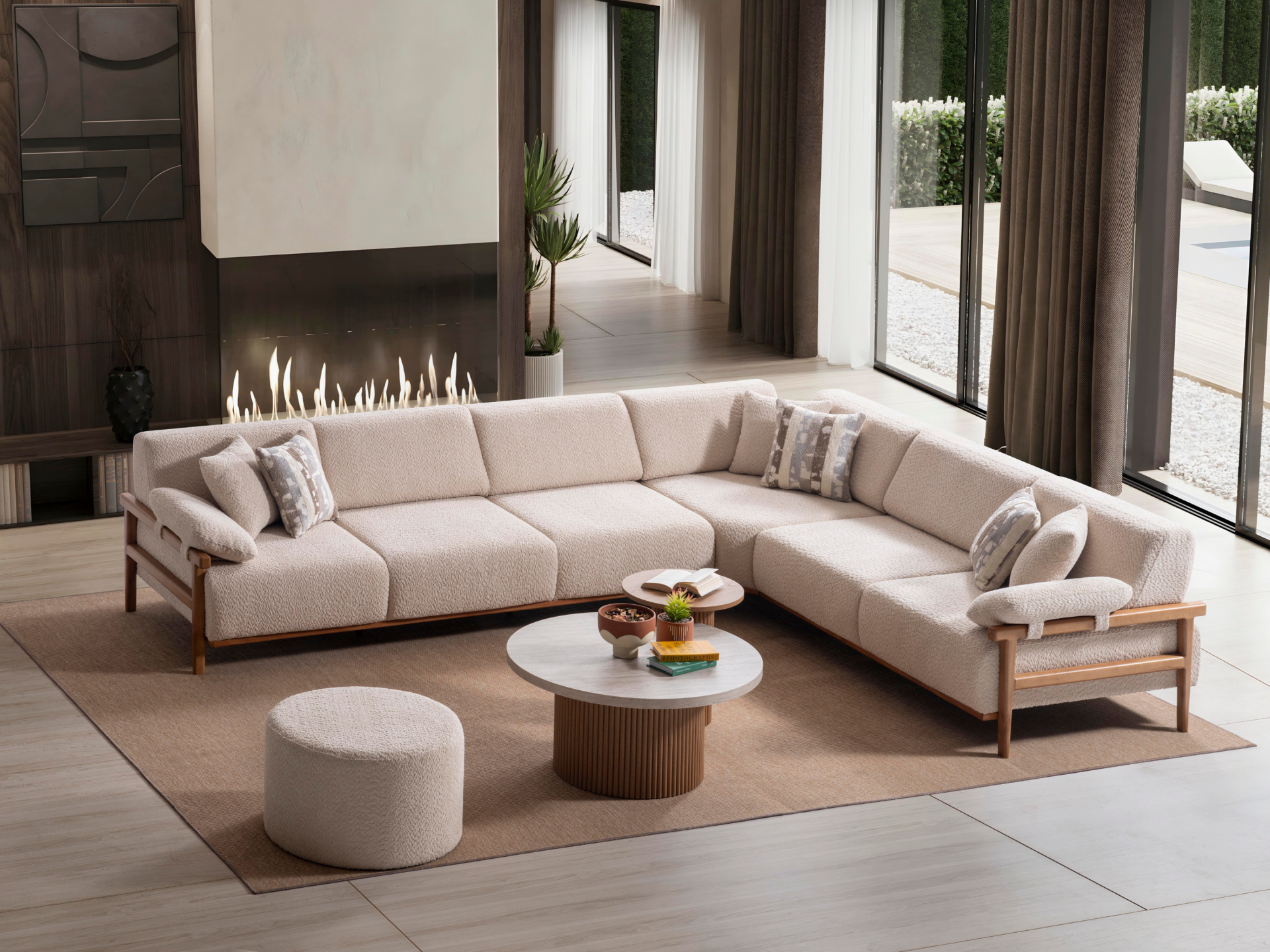 Virjin Köşe Koltuk Takım