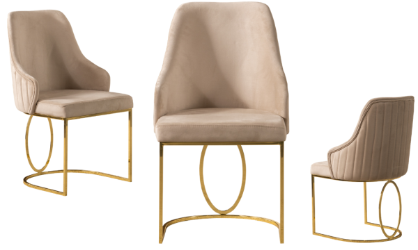 Luccix Yemek Odası Takımı(Gold)