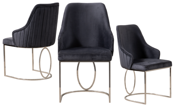 Luccix 6 Sandalye(Gümüş)