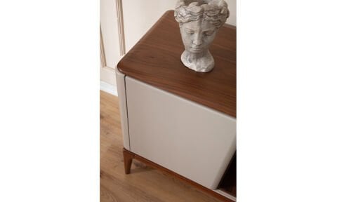 İnci Ceviz-Krem Yemek Odası Takımı