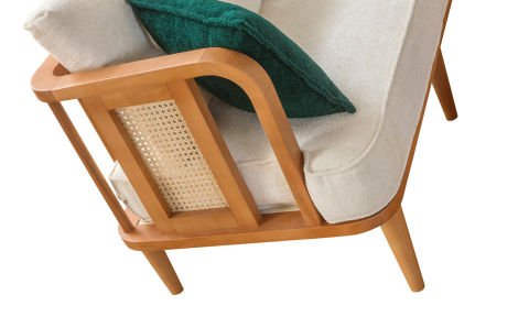 Flora Bahçe Mobilyası (Salon, Balkon, Cafe, Ofis) İkili Koltuk