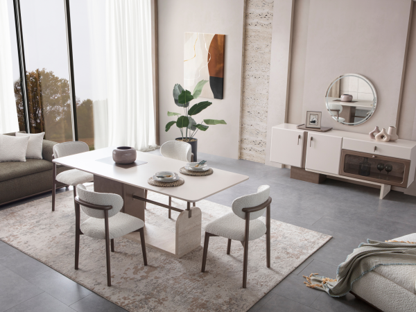 Gloria Şık Yemek Odası(Masa)