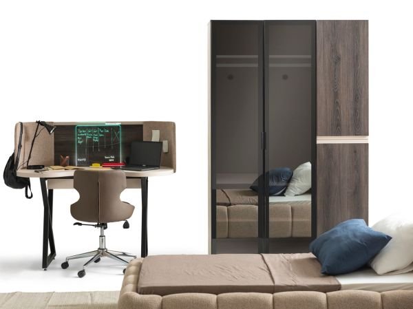 Focus Genç Odası(3 Kapaklı Dolap)