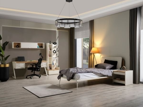 Halikarnas Genç Odası (Başlıklı Bazalı Karyola 100cm X 200cm)