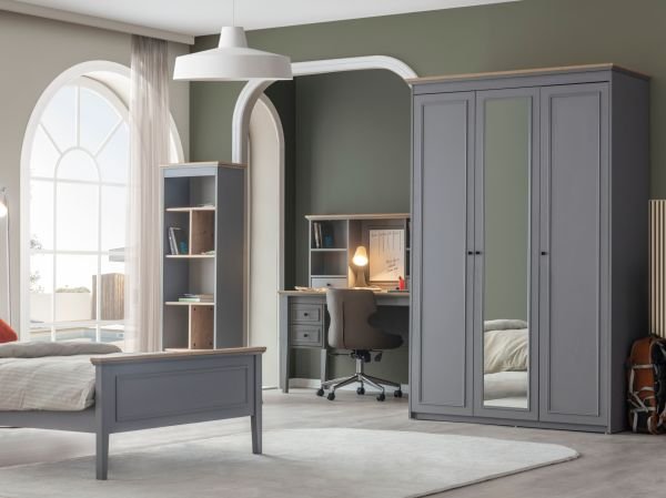 Petra Genç Odası (3 Kapaklı Dolap)