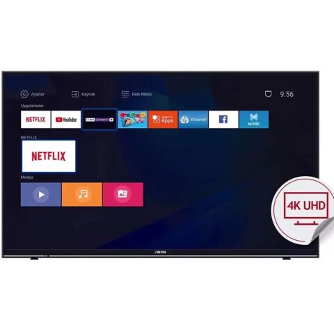 Altus AL43 UHD 9823 4K Ultra HD 43'' 109 Ekran Uydu Alıcılı Smart LED TV